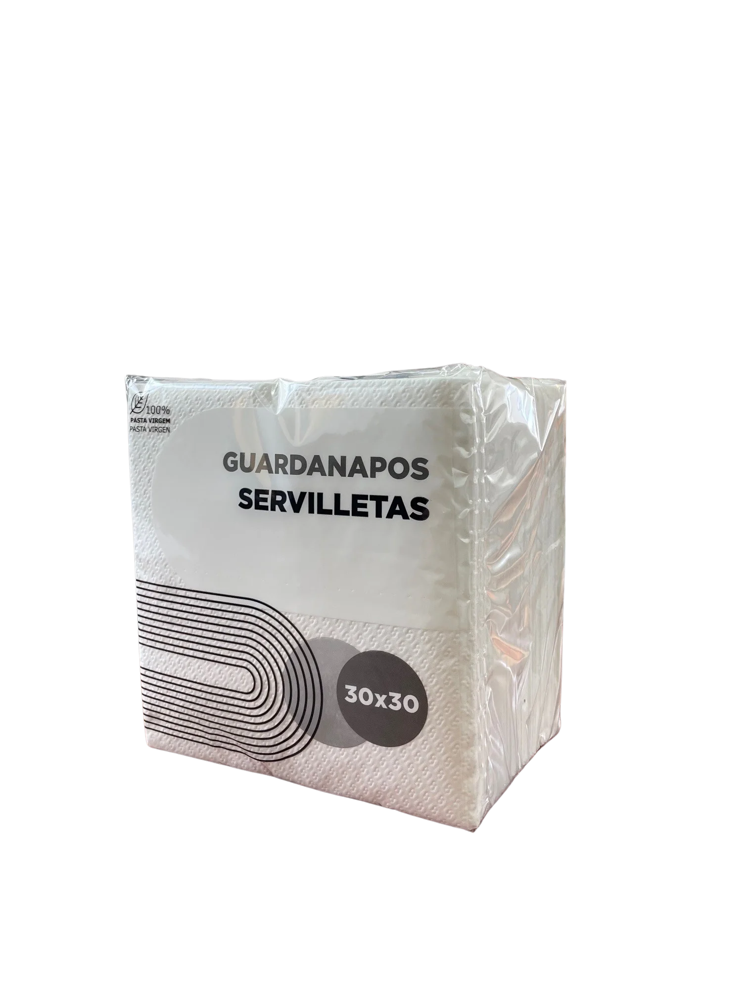 SERVILLETAS 30x30 BLANCA DOBLE CAPA - 48 Paquetes