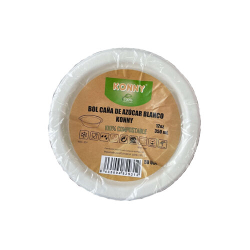 BOL CAÑA DE AZUCAR BLANCO 350ml. - 50Uds. C/12