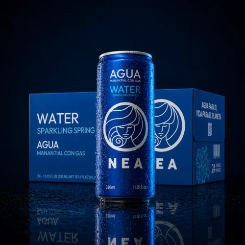 AGUA NEA CON GAS 330ml. - CAJA 24Uds.