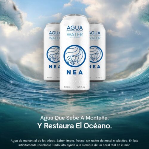 Alternative view of AGUA NEA CON GAS 330ml. - CAJA 24Uds.