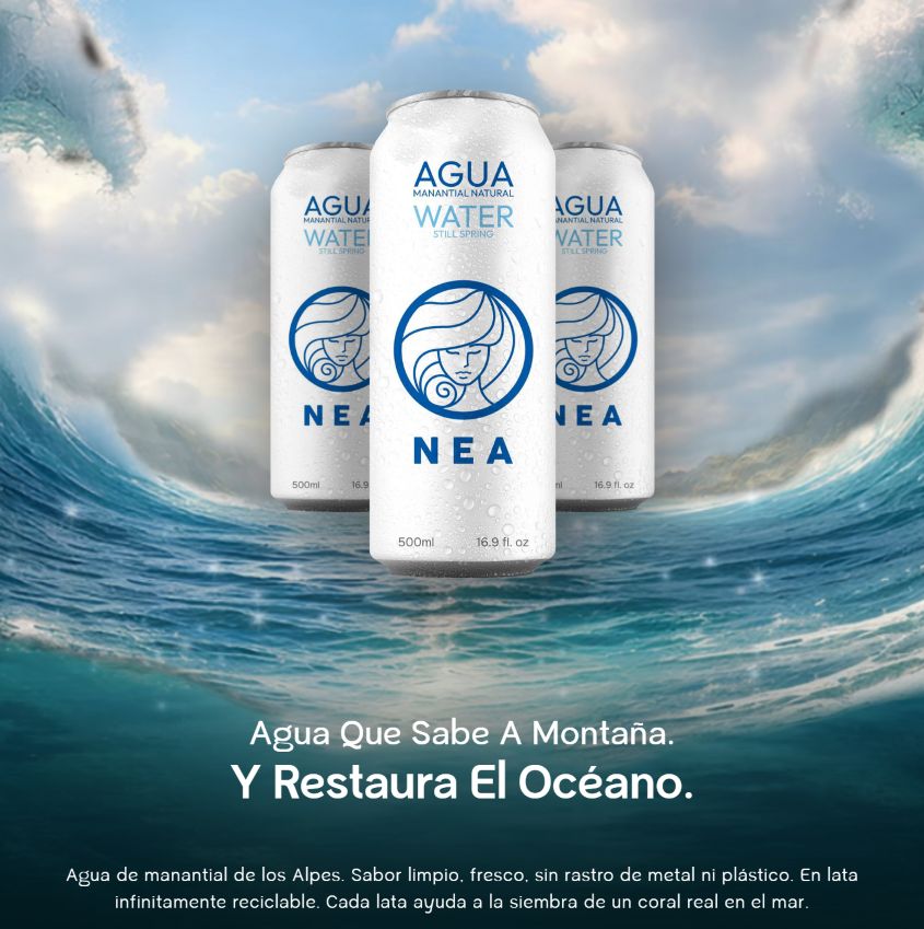 AGUA NEA CON GAS 500ml. - CAJA 12Uds. - Imagen 2