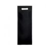 BOLSA DE VINO NEGRA NO TEJIDO - 17x40x10 - 200Uds.