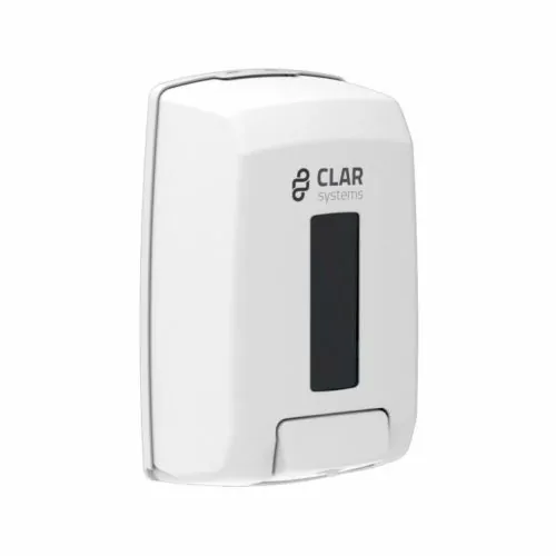 DOSIFICADOR JABÓN MANUAL PLÁSTICO ABS BLANCO CLAR - 1,1L - 225x130x95mm