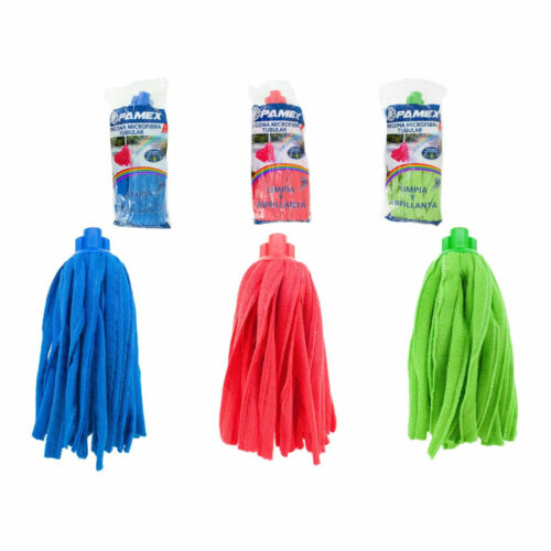 FREGONA MICROFIBRA TIRAS PAMEX - 24Uds.