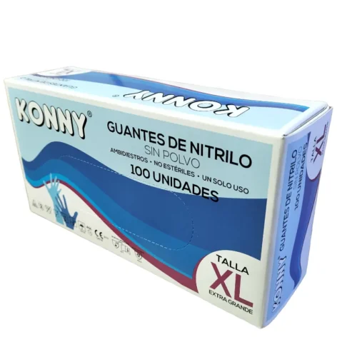 GUANTE DE NITRILO KONNY - TALLA XL - 100Uds. - 10 Paquetes