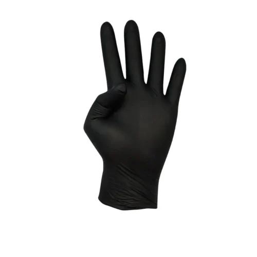 GUANTE DE NITRILO NEGRO - TALLA L - 100Uds. - 10 Paquetes